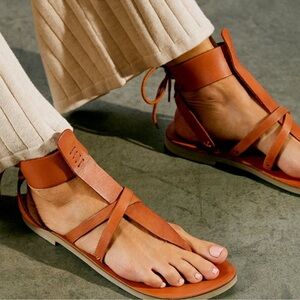 Brand New Free People Vacation Day Wrap Sandal size 9.5